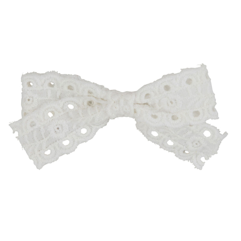 BOWWOW VINTAGE加工 WHITE Vintage Lace small bow – Heirlooms Bows
