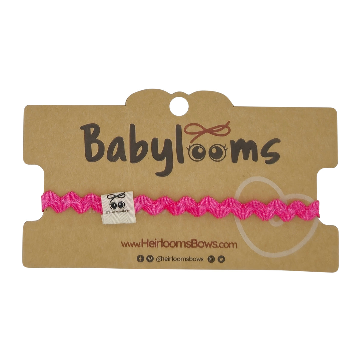 Mini Ric Rac Baby Band – Heirlooms Bows